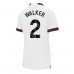 Manchester City Kyle Walker #2 Borta matchtröja Dam 2023-24 Kortärmad Billigt